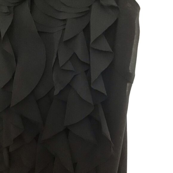 DKNYC Black Dress Embellishments Black Petals - Picture 3 of 15